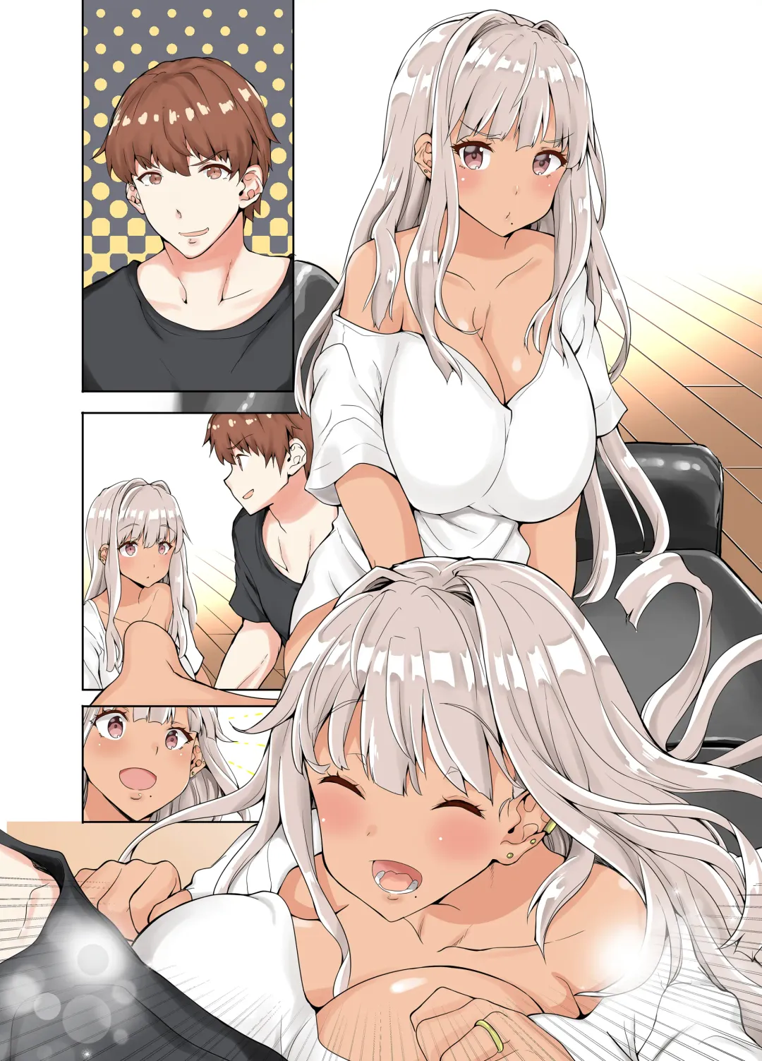 [Kaduchi] Inaka no Kuro Gal JK to Kekkon Shita Nichijou Fhentai - Page 33