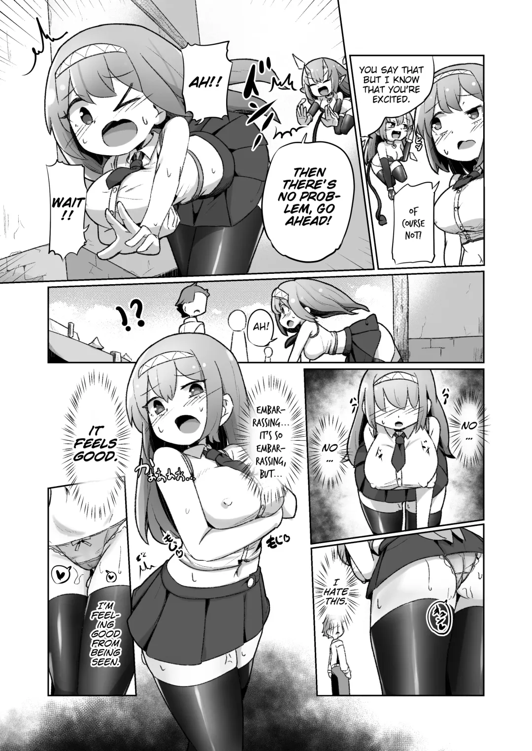[Monota] 1-sshuukan no Aida 100-kai Zecchou shitara Kore kara Tsuku BaSta ga Isshou Kaijo dekinaku naru Noroi no Ohanashi Fhentai - Page 12