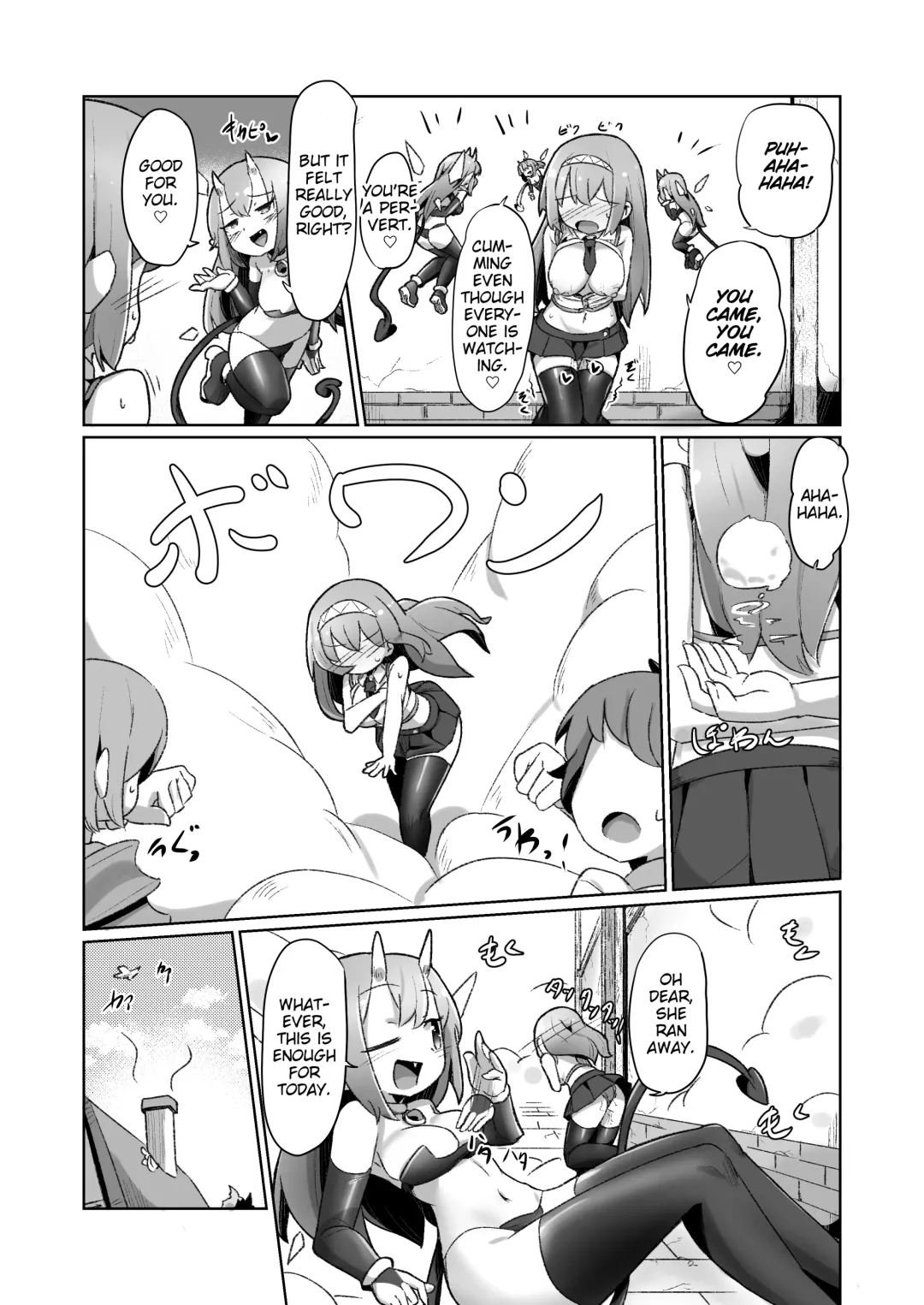 [Monota] 1-sshuukan no Aida 100-kai Zecchou shitara Kore kara Tsuku BaSta ga Isshou Kaijo dekinaku naru Noroi no Ohanashi Fhentai - Page 18