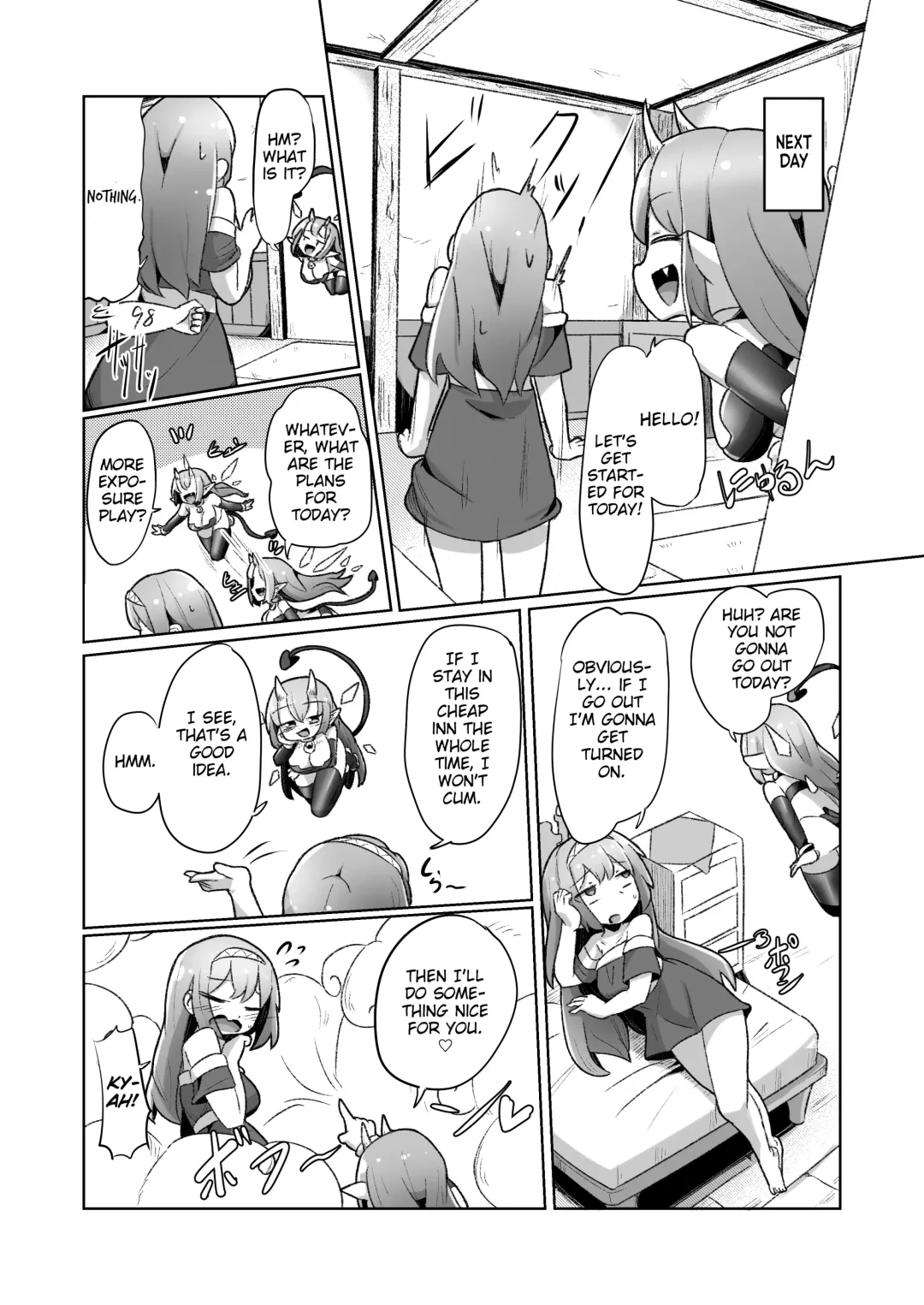 [Monota] 1-sshuukan no Aida 100-kai Zecchou shitara Kore kara Tsuku BaSta ga Isshou Kaijo dekinaku naru Noroi no Ohanashi Fhentai - Page 20