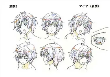 Kuroinu a1c Sketches Covers and Media Fhentai - Page 16