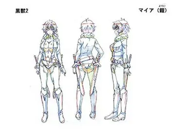 Kuroinu a1c Sketches Covers and Media Fhentai - Page 17