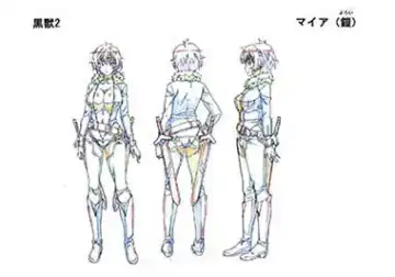 Kuroinu a1c Sketches Covers and Media Fhentai - Page 17