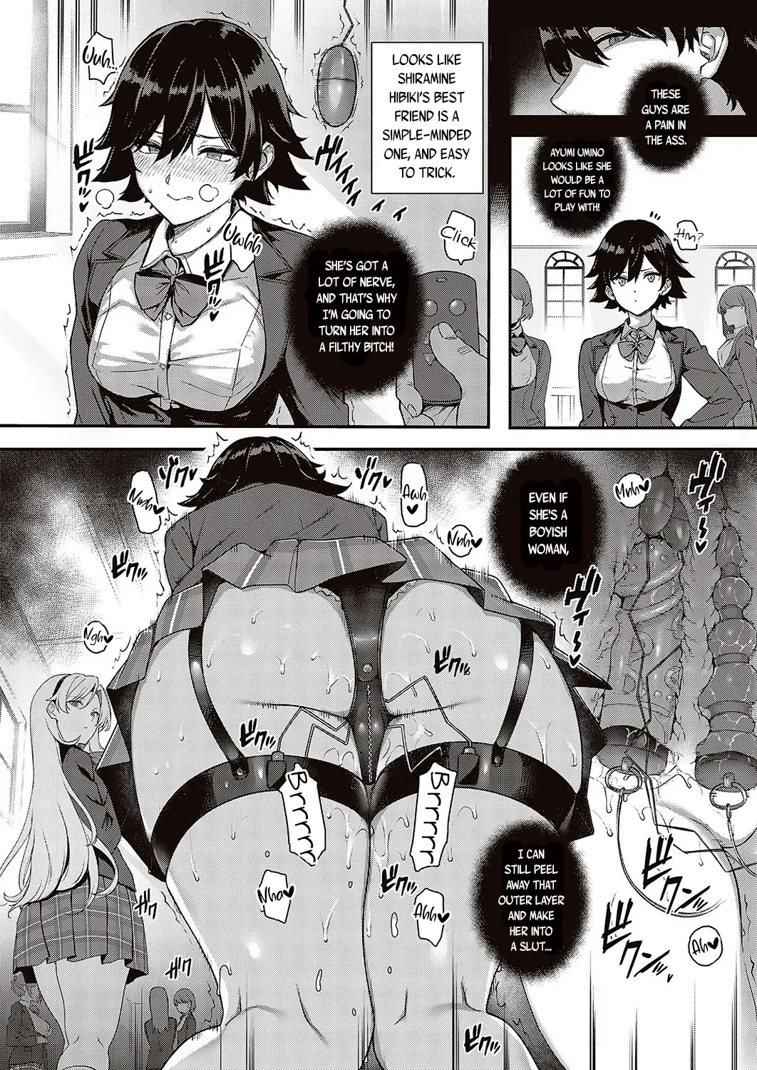 [Katsurai Yoshiaki] Amatsuka Gakuen no Ryoukan Seikatsu Shinyuu no Mitsu Ana [Umino Ayumi] | Angel Academy's Hardcore Dorm Sex Life ーBestfriend's Honeypot・Umino Ayumiー Fhentai - Page 4