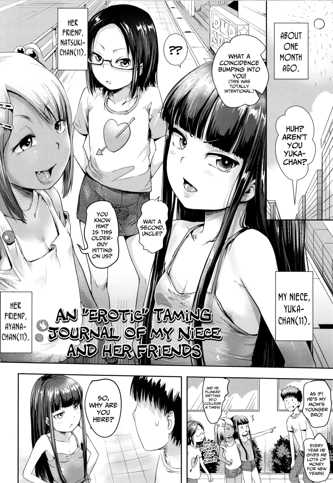 [Yam] Mei to Tomodachi no E(Ero)zuke Nikki | An "Erotic" Taming Journal of my Niece and Her Friends Fhentai - Page 2