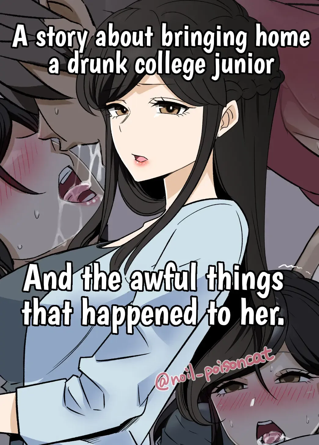 [Dokuneko Noil] yotta daigaku no kouhai o turekonde warui koto o suru hanashi Fhentai - Page 1