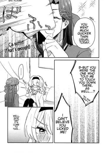 [Sakura] Maya to Kuro ga na Koto Suru Hon | A Book Where MayaKuro Do Lewd Things Fhentai - Page 8