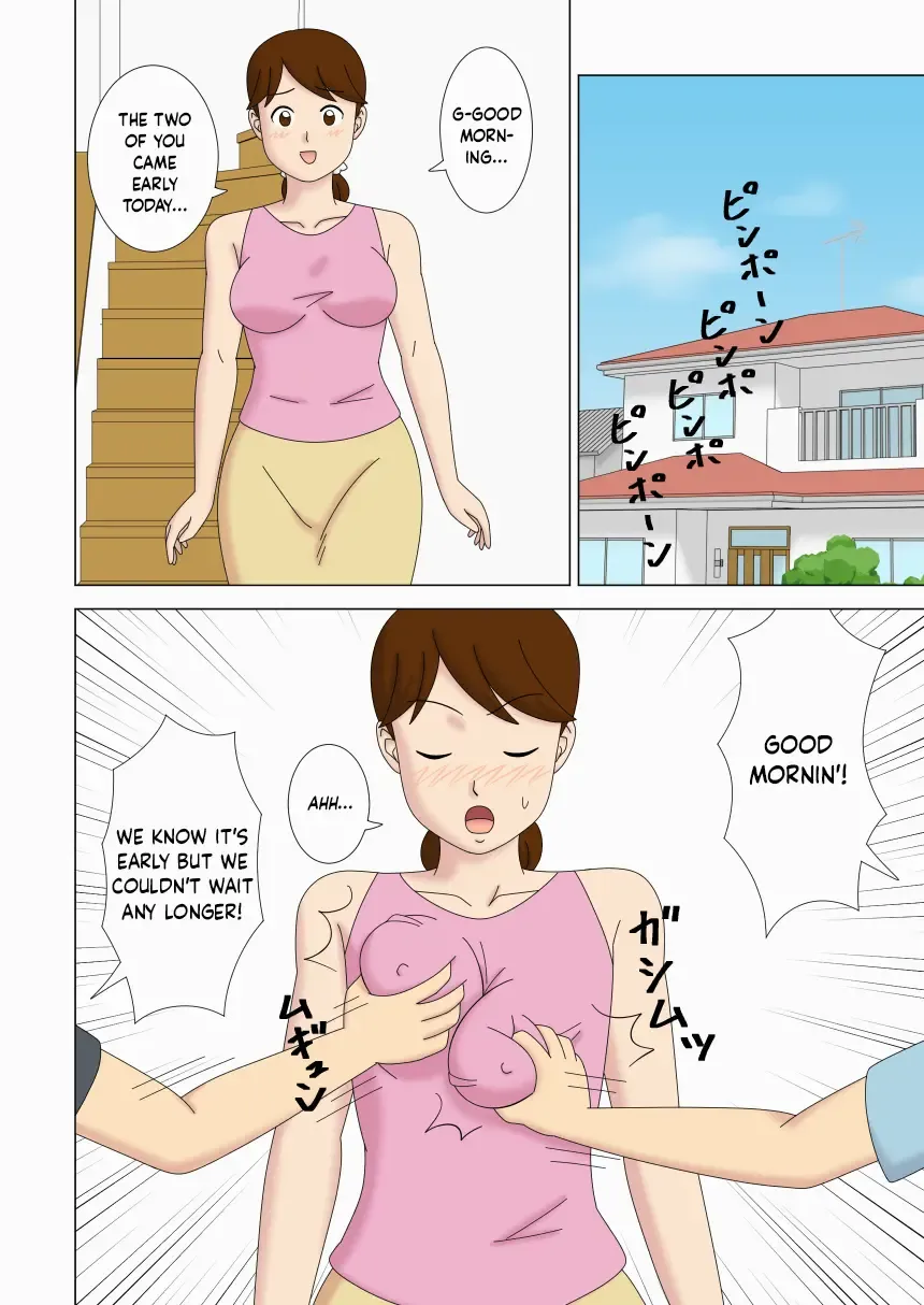 Mothercorn Vol. 4.5 - We can do whatever we want to our friend's brainwashed mom! Fhentai - Page 4