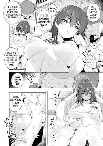 [Cowbow] Marine Senchou o Furo ni Haireru Hon | Taking a Bath with Marine Senchou Fhentai - Page 5