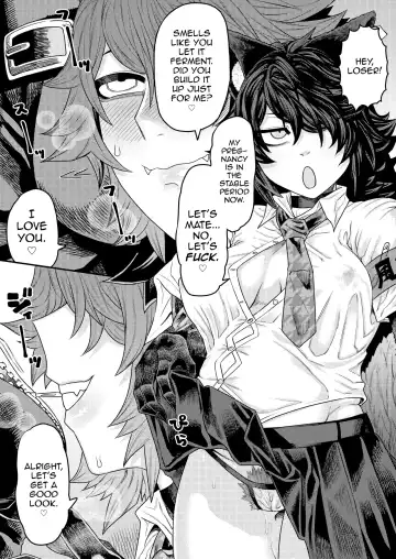 [Samon Shiu] Hatsujouki de IQ3 no Juujin ni Osoware Ecchi Fhentai - Page 16