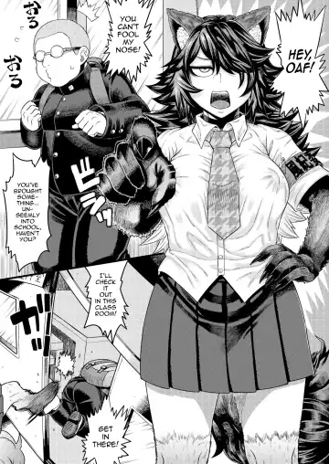 [Samon Shiu] Hatsujouki de IQ3 no Juujin ni Osoware Ecchi Fhentai - Page 4