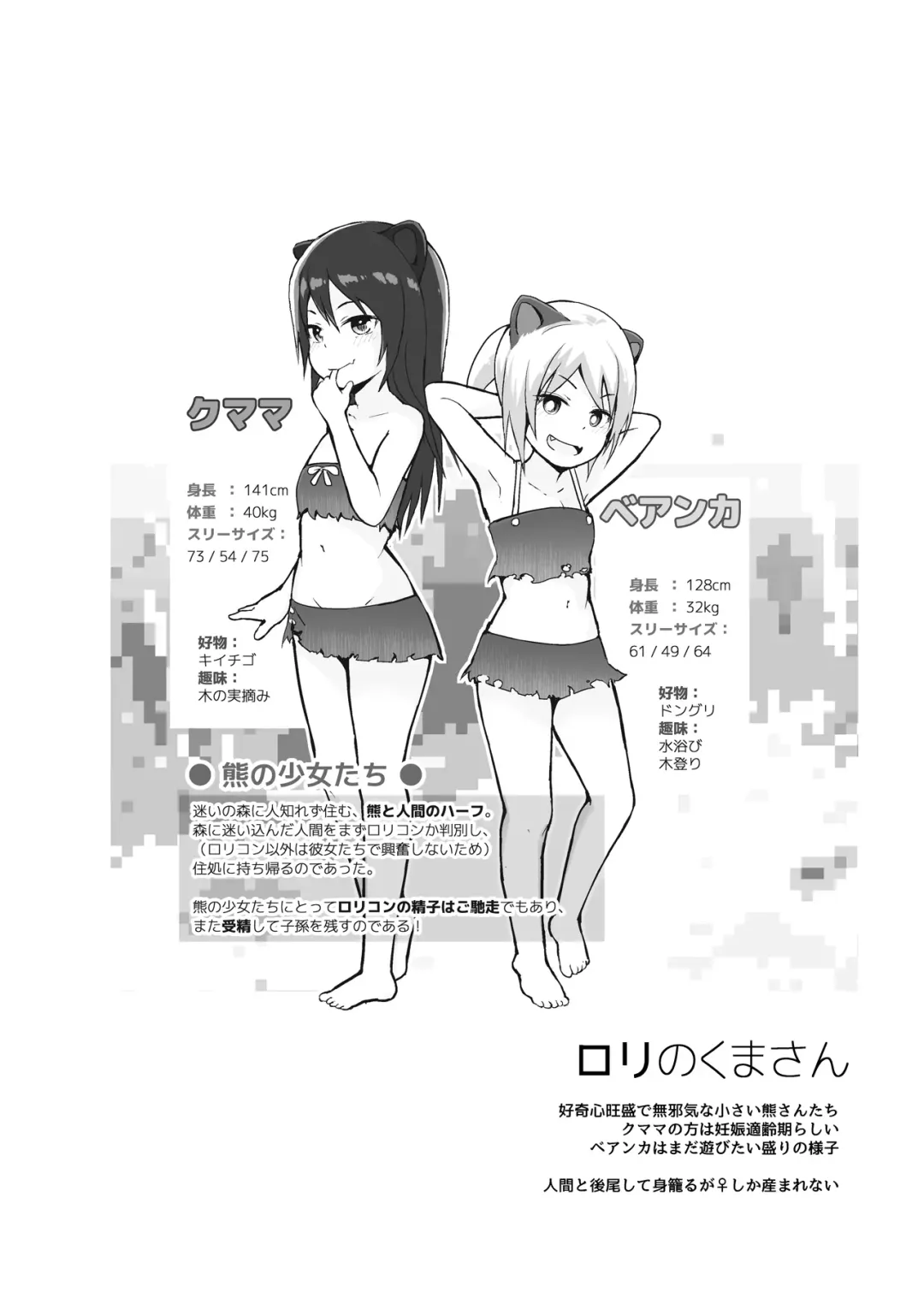 [Fujisaka Lyric] Ecchi na Loli no Kuma-san Fhentai - Page 23