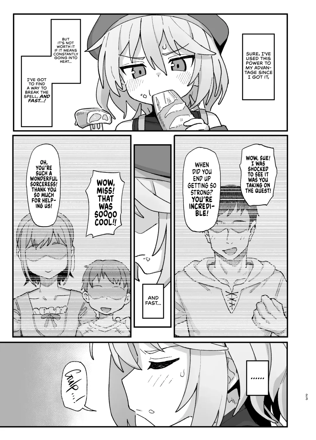 [Wagashi] Kakyuu Majutsushi, Inmon ni Somaru || A Lowly Sorceress, Afflicted By Debauched Magicks Fhentai - Page 22