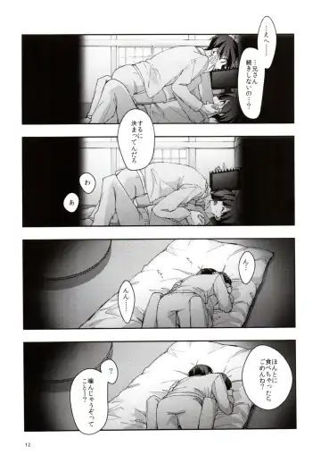 Jitsu no Kyoudai Chounan to Gonan Amai Yoru no Ichibushijuu o Tousatsu Fhentai - Page 12
