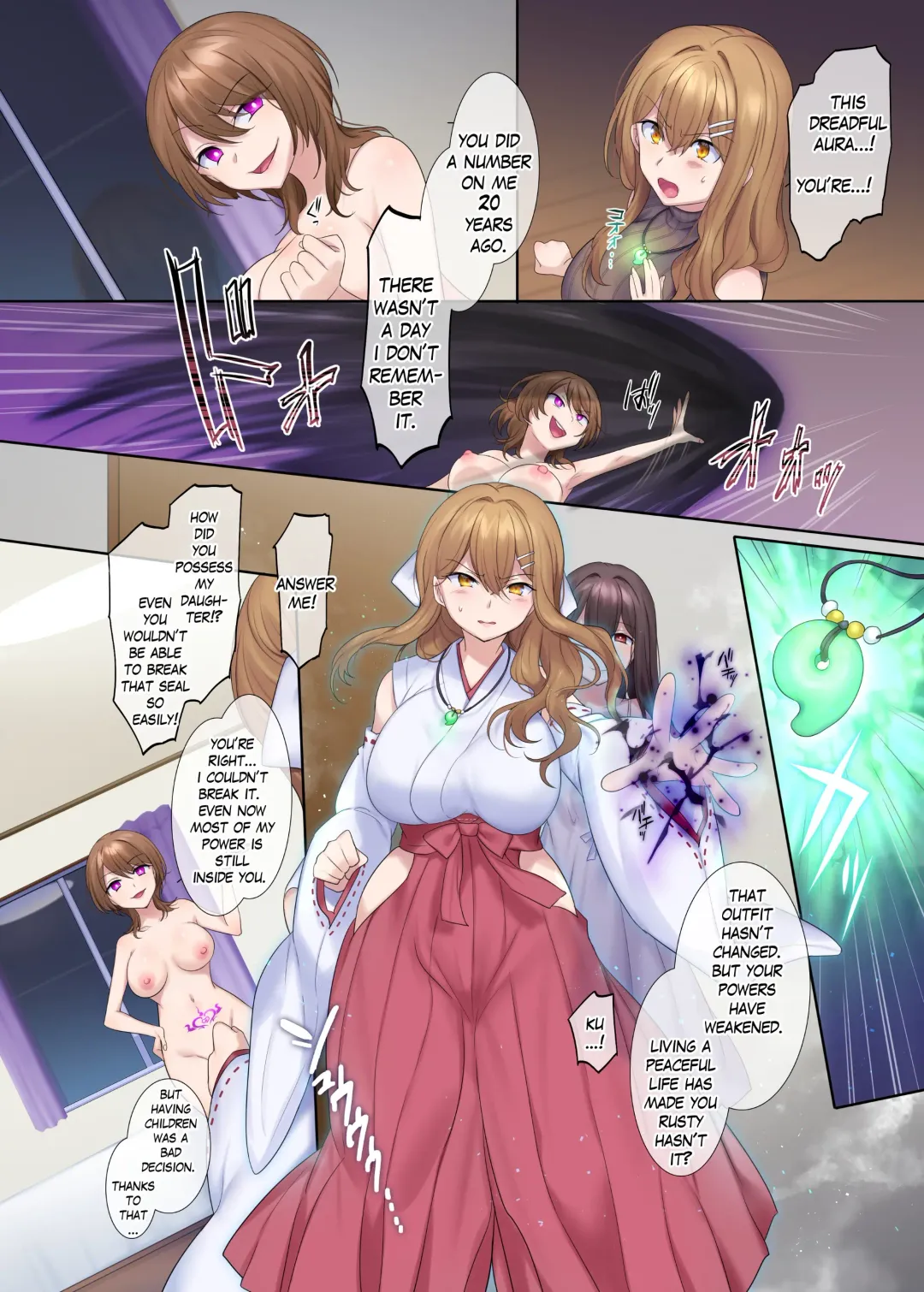 [Hiiragi Popura] Fuukon no Taimafujo ~Oyako ga Akuryo ni Somari Nottorareru made~ Fhentai - Page 33