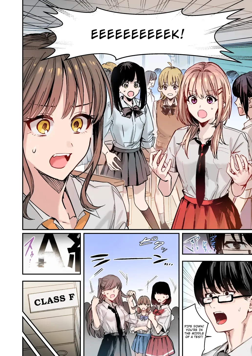 [Betty] Shuudan Nyotaika Gal, Ochiru | Group Gyarufication and Degeneration Fhentai - Page 10