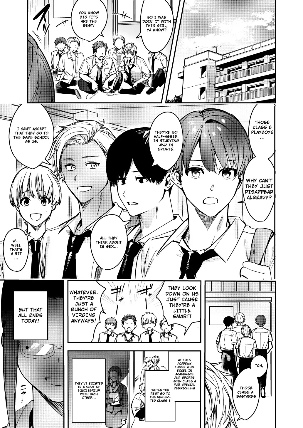 [Betty] Shuudan Nyotaika Gal, Ochiru | Group Gyarufication and Degeneration Fhentai - Page 3