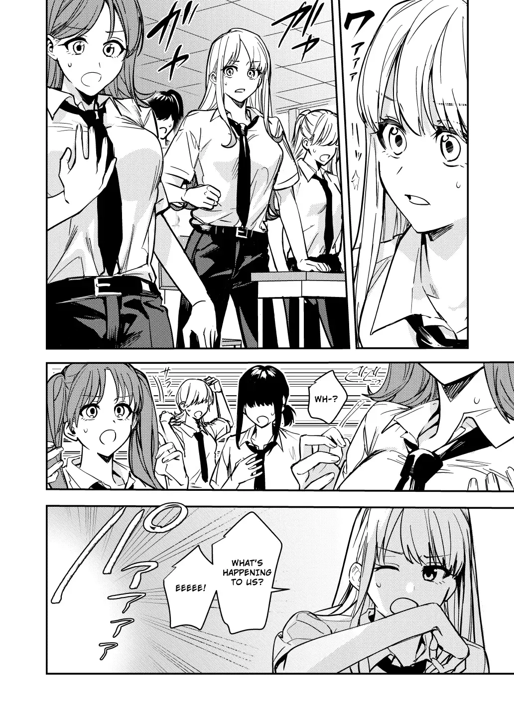 [Betty] Shuudan Nyotaika Gal, Ochiru | Group Gyarufication and Degeneration Fhentai - Page 8
