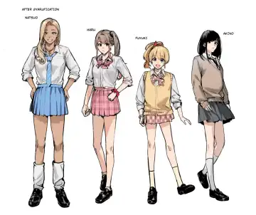 [Betty] Shuudan Nyotaika Gal, Ochiru | Group Gyarufication and Degeneration Fhentai - Page 37