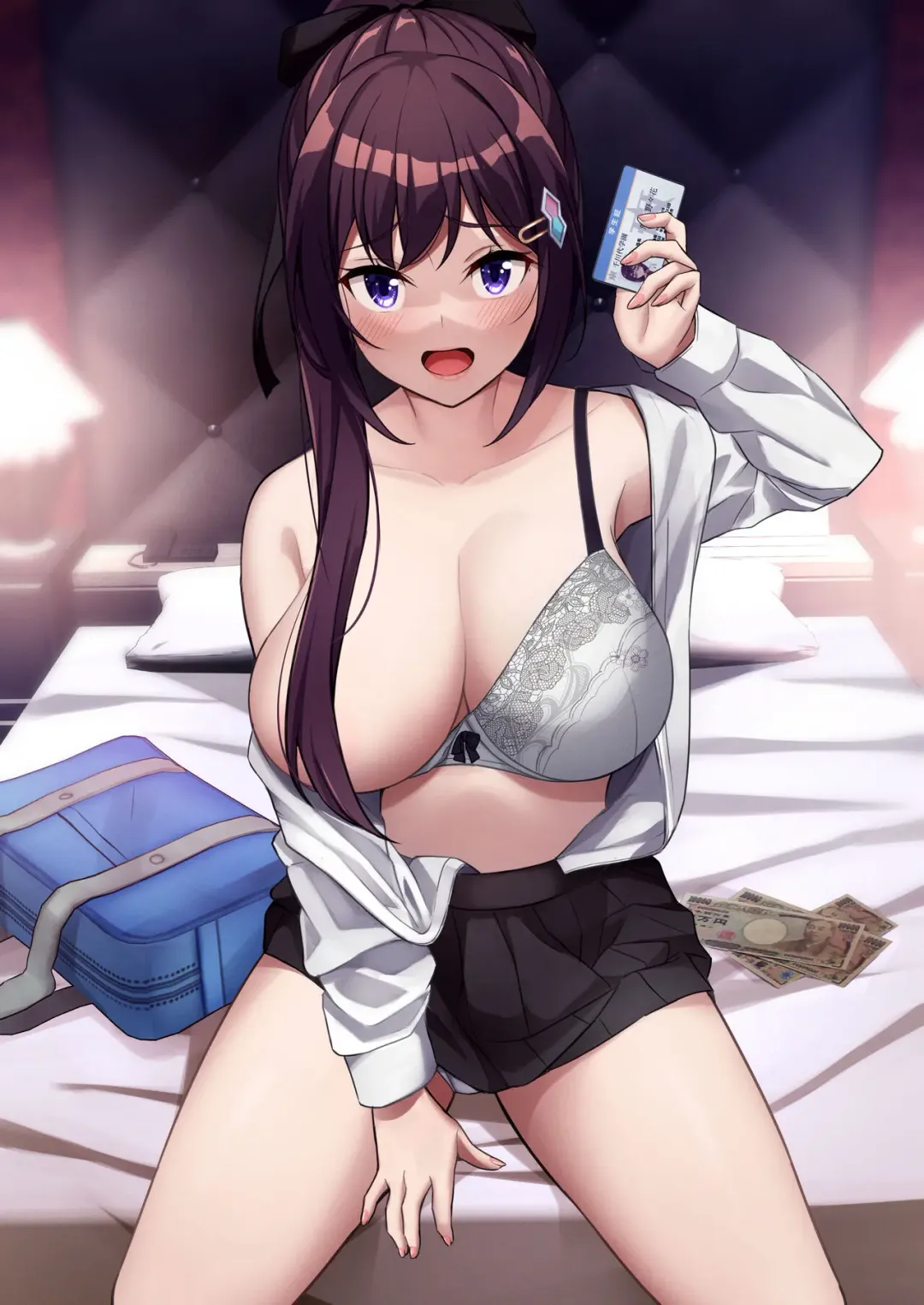 [Takano Tomohiro] Enkkou-chan no Papakatsu Nikki 1 ~Araki Nonoka no Baai~ Fhentai - Page 1