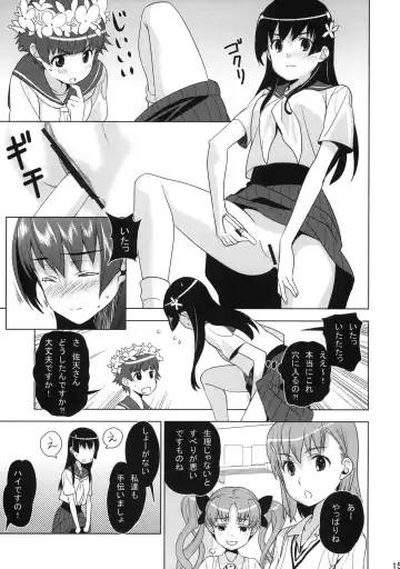 [Madara Sai - Okama] Toaru Gakusei no lacegun Fhentai - Page 13