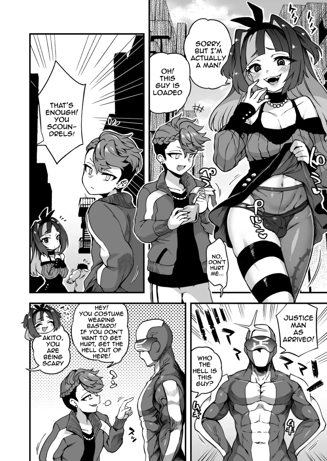 [Etori Yuuya] Sugoi Zo Seigi Man! | Great job, Justice Man! Fhentai - Page 2