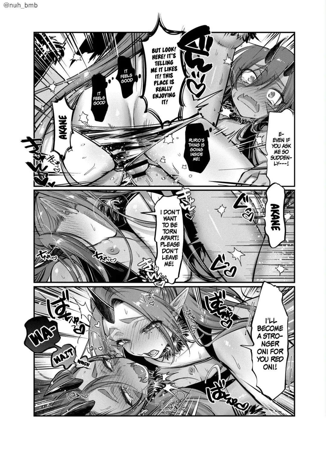 [Morino Bambi] Aoi Oni-kun To Akai Oni-kun | Blue Oni-kun and Red Oni-kun Fhentai - Page 10