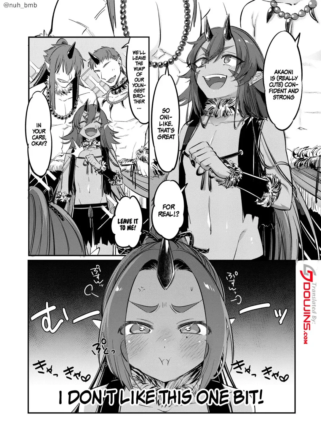 [Morino Bambi] Aoi Oni-kun To Akai Oni-kun | Blue Oni-kun and Red Oni-kun Fhentai - Page 3