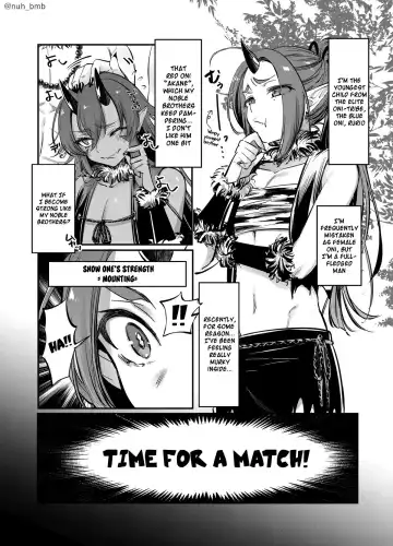 [Morino Bambi] Aoi Oni-kun To Akai Oni-kun | Blue Oni-kun and Red Oni-kun Fhentai - Page 4