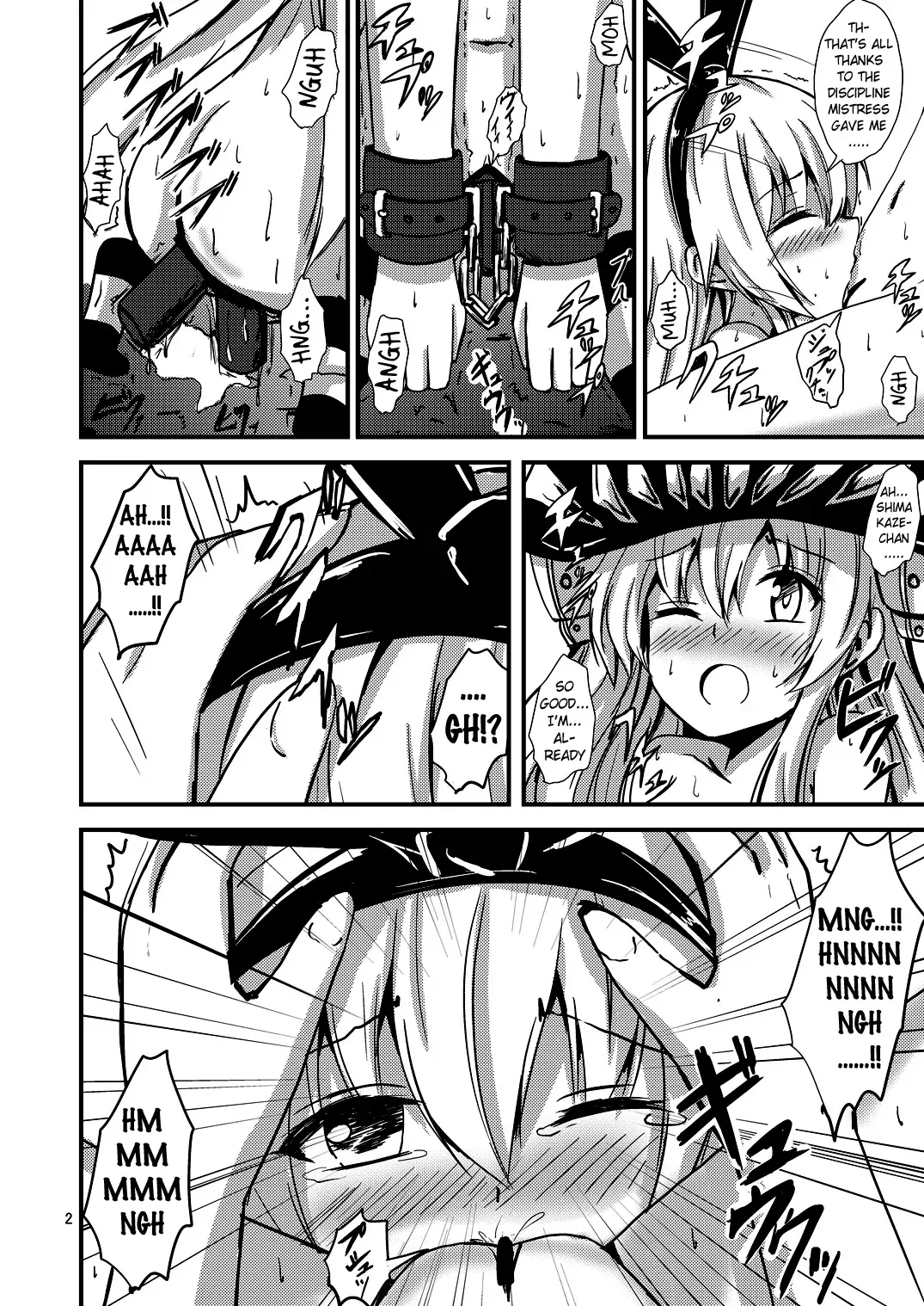 [Aikawa Ryou] Kuubo Wo-Kyuu-chan no Shimakaze Yuri Dorei Choukyou~Senkan Re-Kyuu no Shucchou SM Choukyou Hen~|Standard Carrier Wo-Class Shimakaze's Yuri Slave Training ~Battleship Re-class Official SM Training~ Fhentai - Page 3