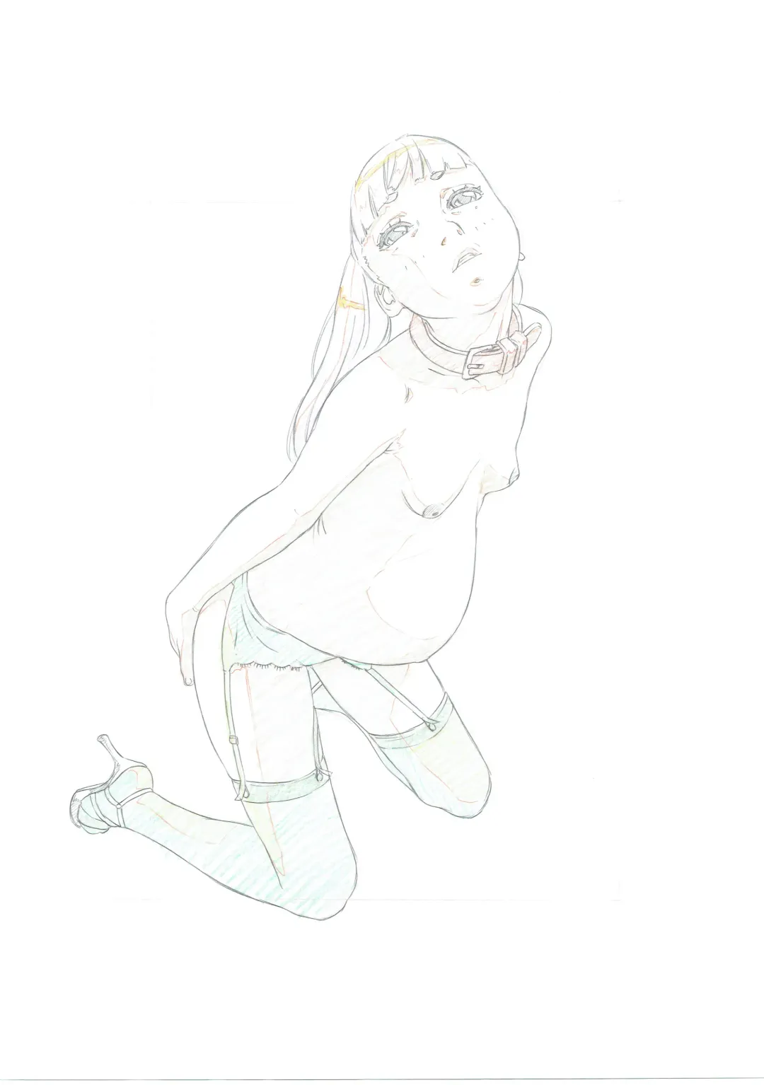 [Hayashibara Hikari] Rakugaki-s 28 ~Original Shoujo Enpitsu Genga shuu~ Fhentai - Page 112