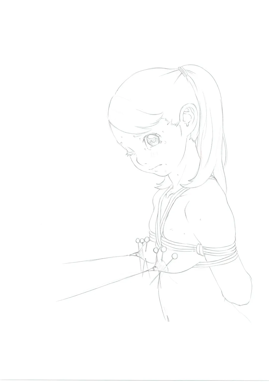 [Hayashibara Hikari] Rakugaki-s 28 ~Original Shoujo Enpitsu Genga shuu~ Fhentai - Page 23