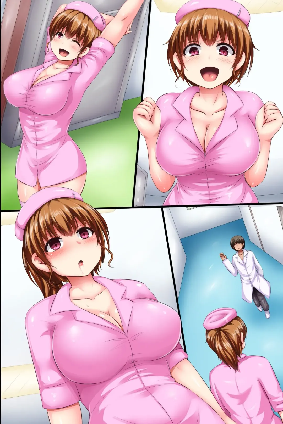 [Chro] Hakudakubyoutou~Kawaikute Kyonyuu na Nurse mo Junsuimuku na Nyuinkanjatachi mo Zenin, Sennou sarete Gusuisha ni Youshanaku Tanetsuke sareru~ Fhentai - Page 45