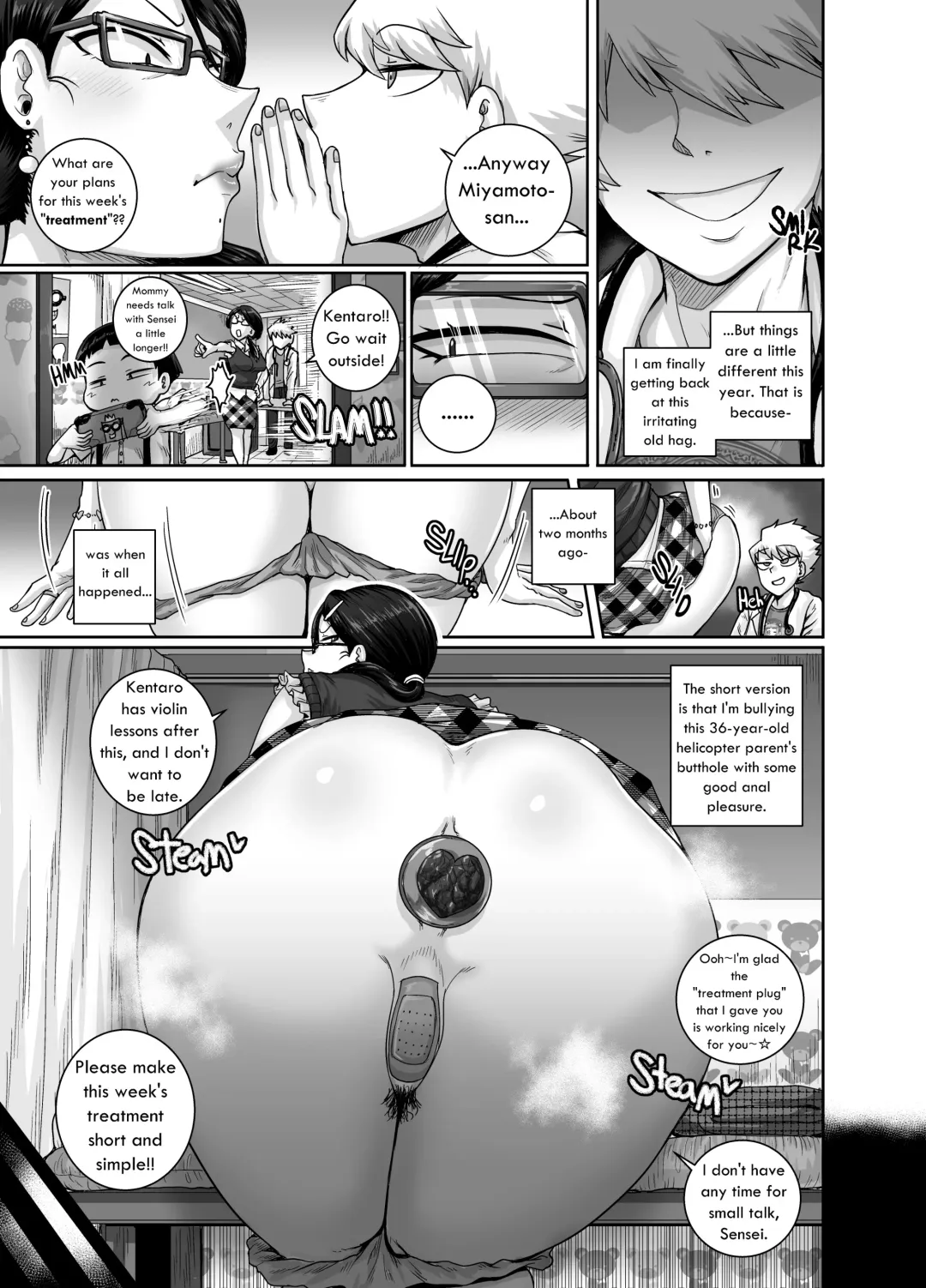 [Juna Juna Juice] I'm prescribing Mrs.Anal with some Anal Treatment! Fhentai - Page 3
