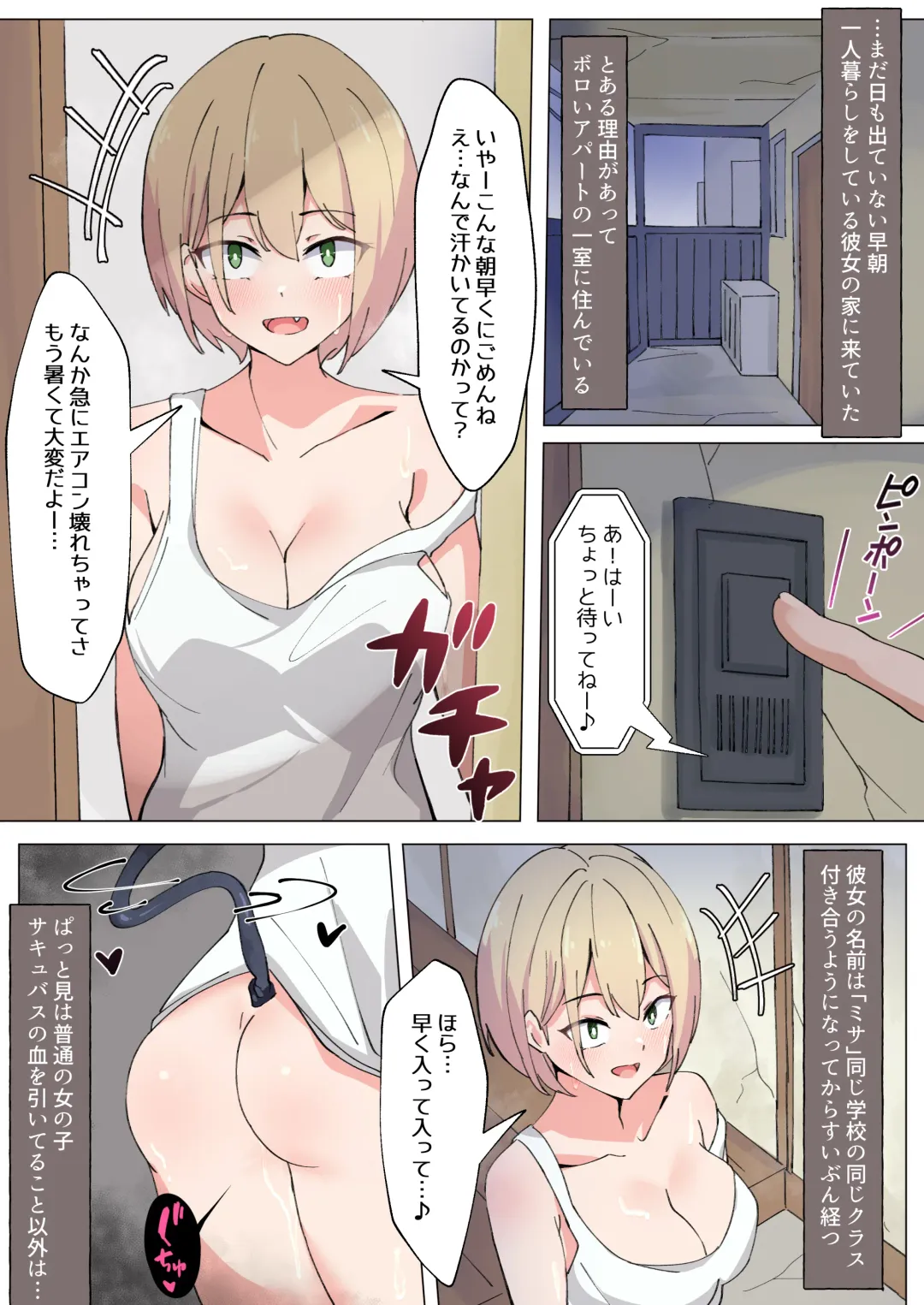 [Anemone] Boro Apart de Hatsujouki Succubus to Bed ga Dorodoro ni Naru made Suru Fhentai - Page 3