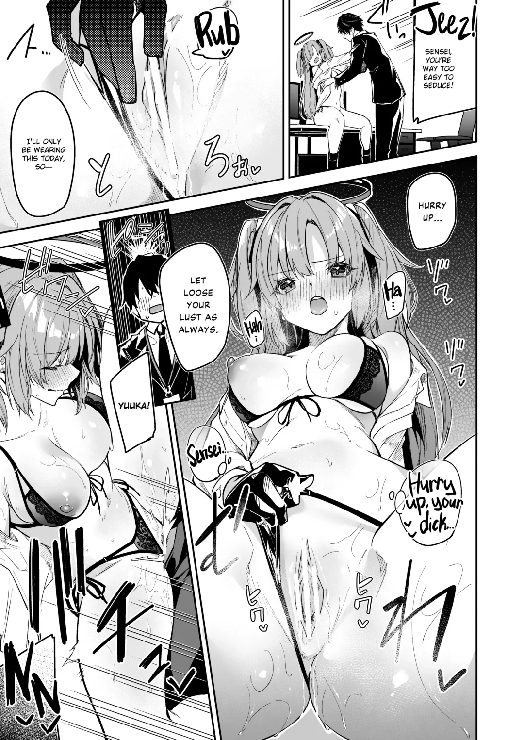 [Hetaren] Watashi ga Sensei no Musessou o Kyousei Shimasu! Fhentai - Page 15