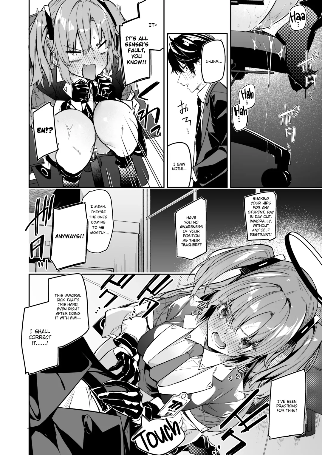 [Hetaren] Watashi ga Sensei no Musessou o Kyousei Shimasu! Fhentai - Page 8