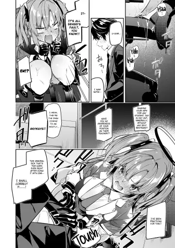 [Hetaren] Watashi ga Sensei no Musessou o Kyousei Shimasu! Fhentai - Page 8