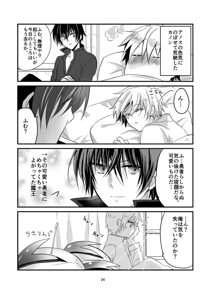 [Mari Y] Maou-sama wa Yuusha ga Osuki Fhentai - Page 23