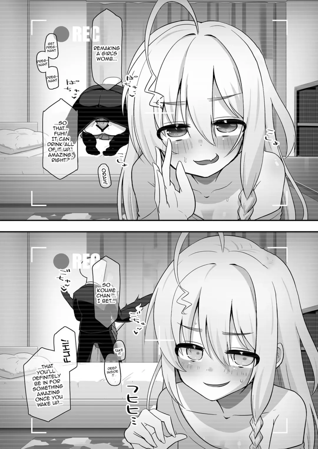 [Akinyan] Onaho ni Naritai Koume-chan!! Exte | Koume-chan Wants To Become a Fucktoy!! Exte Fhentai - Page 18