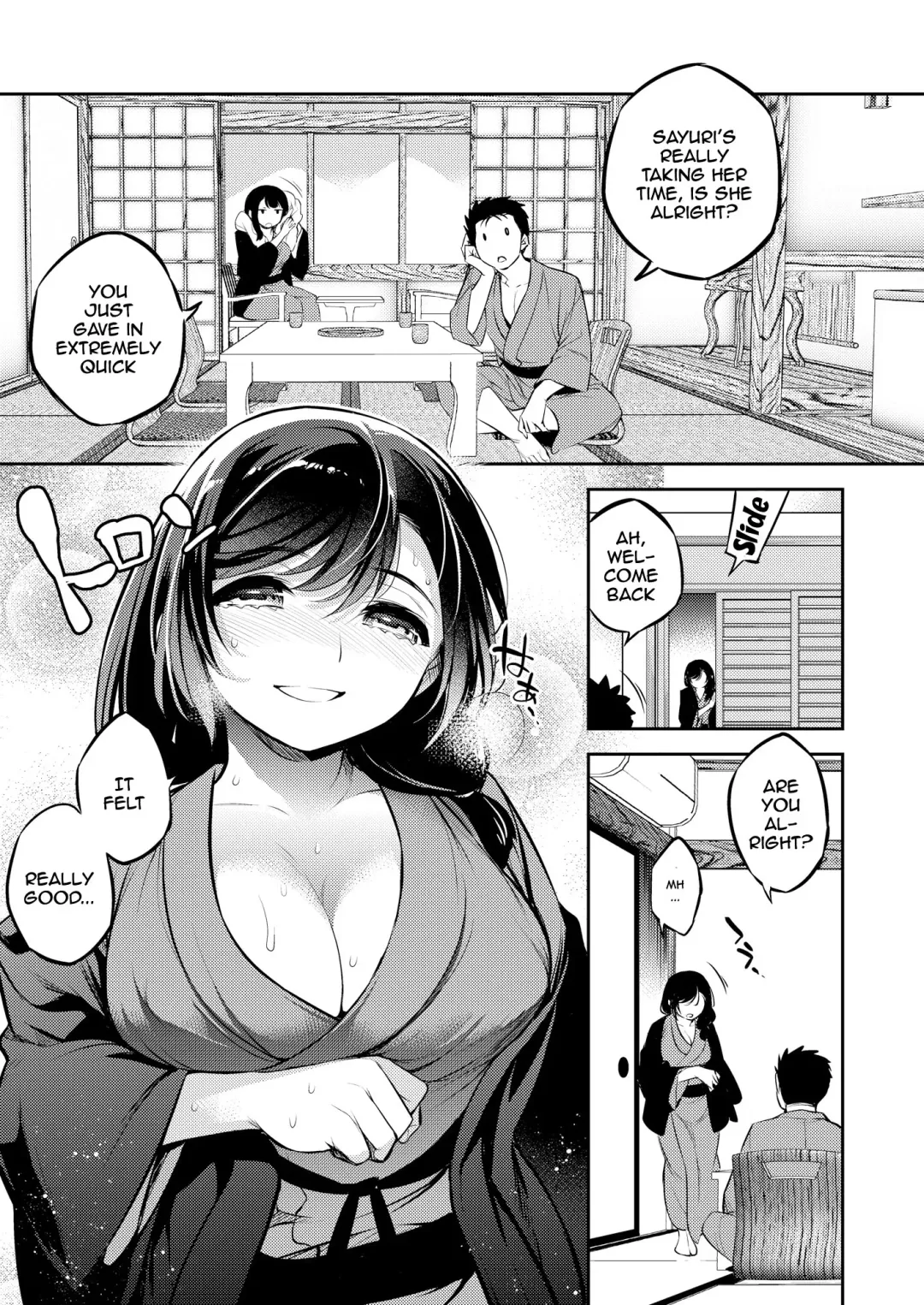 [Ichitaka] C9-46 Sayuri 6 Shinyuu ni Kareshi o NTR-renagara Shoujo wa Otoko ni Okasareru | C9-46 Sayuri 6 While She's NTR'ing Her Boyfriend He's Busy Fucking Her Best Friend Fhentai - Page 16