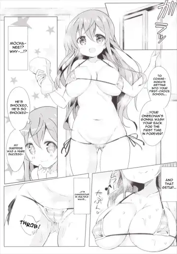 [Kuroha Reiji] Moka Onee-chan to Ofuro | In The Bath With Moka Onee-chan Fhentai - Page 3