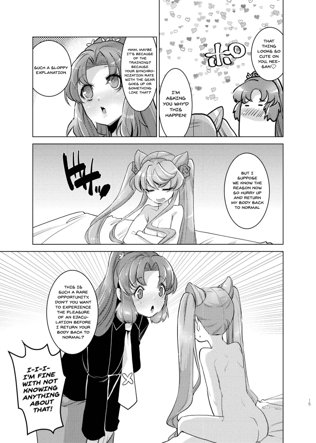 [Oi Shibako] Okkii Serena ga Futanari de Chicchai Maria o Harabote sasechau Shimai Ai | Serena's So Big She Makes Little Maria Look Pregnant When These Two Sisters Make Love Fhentai - Page 14