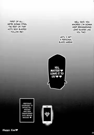 [Hata] ♀ Blade Sennou ~ Netorare ta Ten no Seihai ~ | Blade Hypnosis ~ The NTR'd Heavenly Holy Grail Fhentai - Page 20