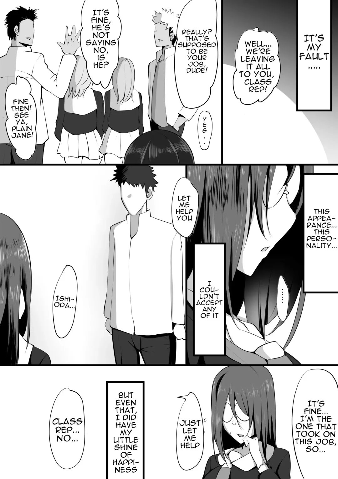 [Neko Samurai] Megane no Oku no Kimi ~Kanotorare~ | The Girl Behind The Glasses ~Girlfriend NTR~ Fhentai - Page 2