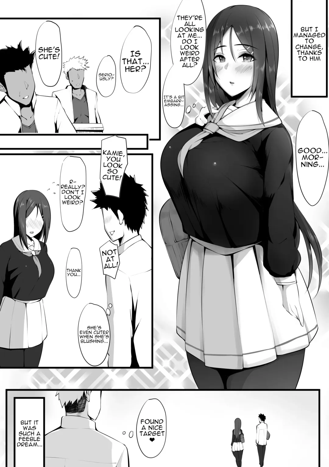 [Neko Samurai] Megane no Oku no Kimi ~Kanotorare~ | The Girl Behind The Glasses ~Girlfriend NTR~ Fhentai - Page 4