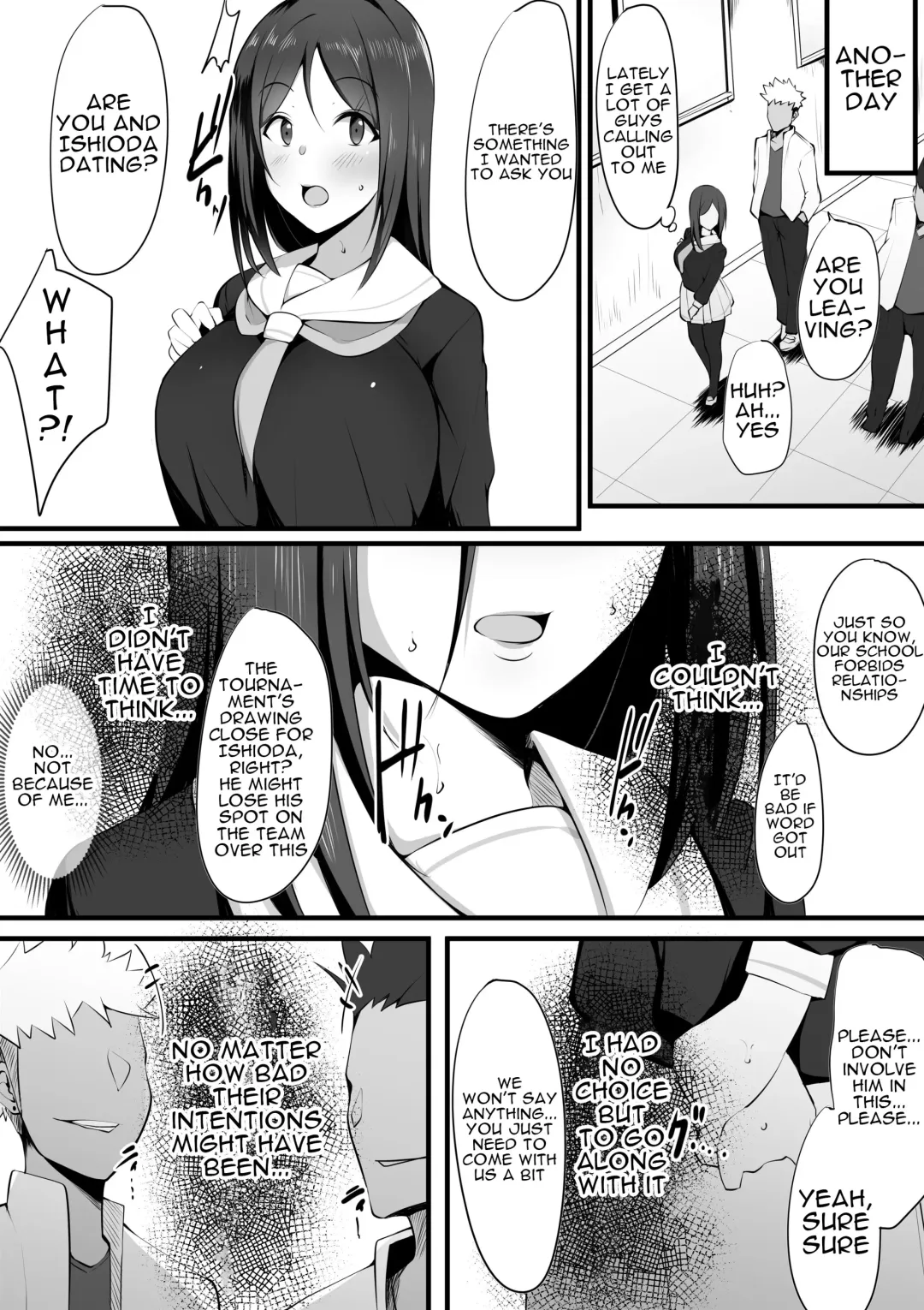 [Neko Samurai] Megane no Oku no Kimi ~Kanotorare~ | The Girl Behind The Glasses ~Girlfriend NTR~ Fhentai - Page 5