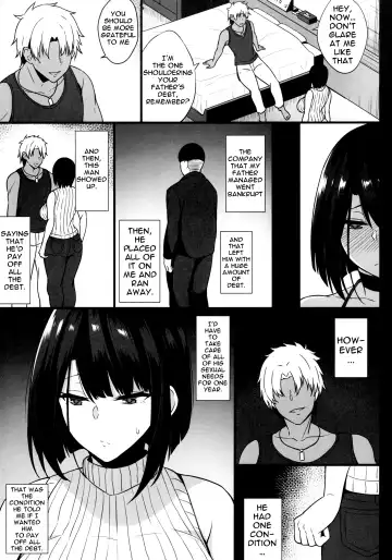 [Asami Yurumu] Shakkin Hensai no Tame ni Hitozuma ga Netorareru Ohanashi | This Wife Cheats On Her Husband In Order To Repay Her Debts Fhentai - Page 6