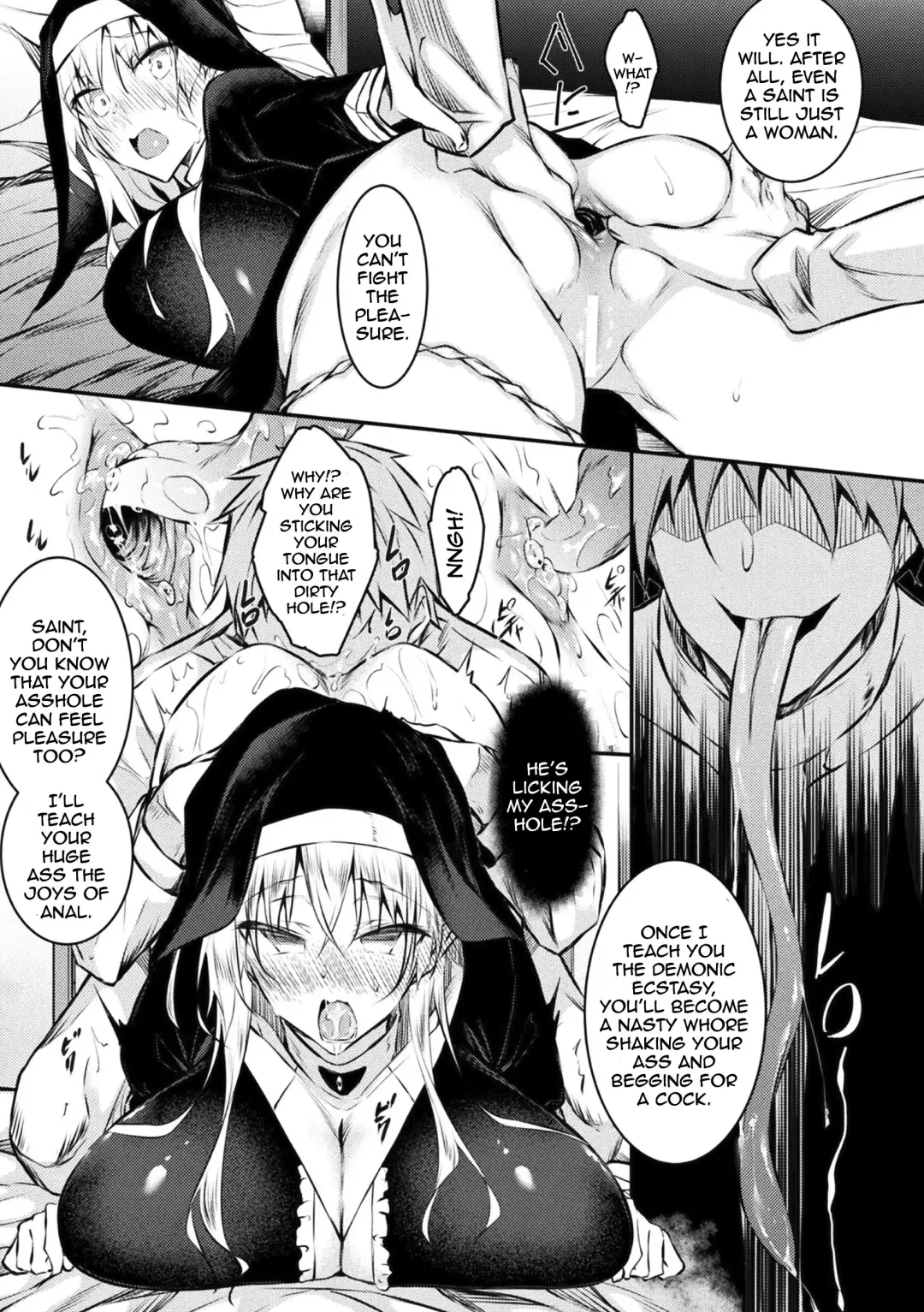 [Fukuyama Naoto] Seijo Daraku | Fallen Holy Woman Fhentai - Page 5