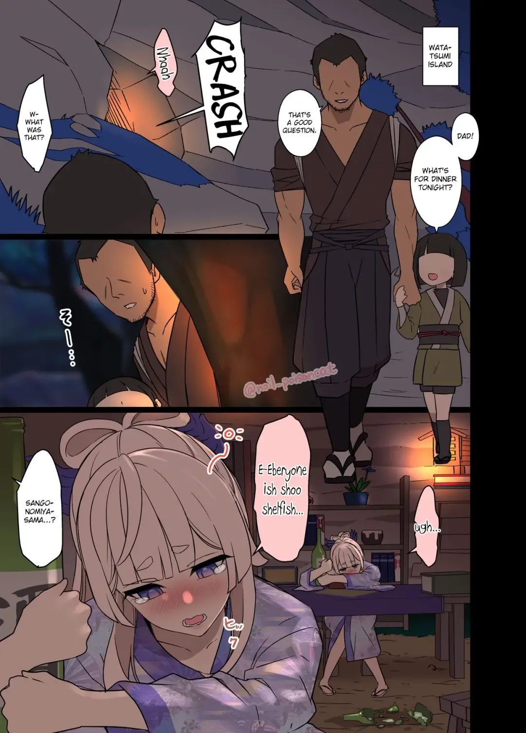 [Dokuneko Noil] Deisui Shita Sangonomiya Kokomi ni Warui Koto o Suru Hanashi Fhentai - Page 2